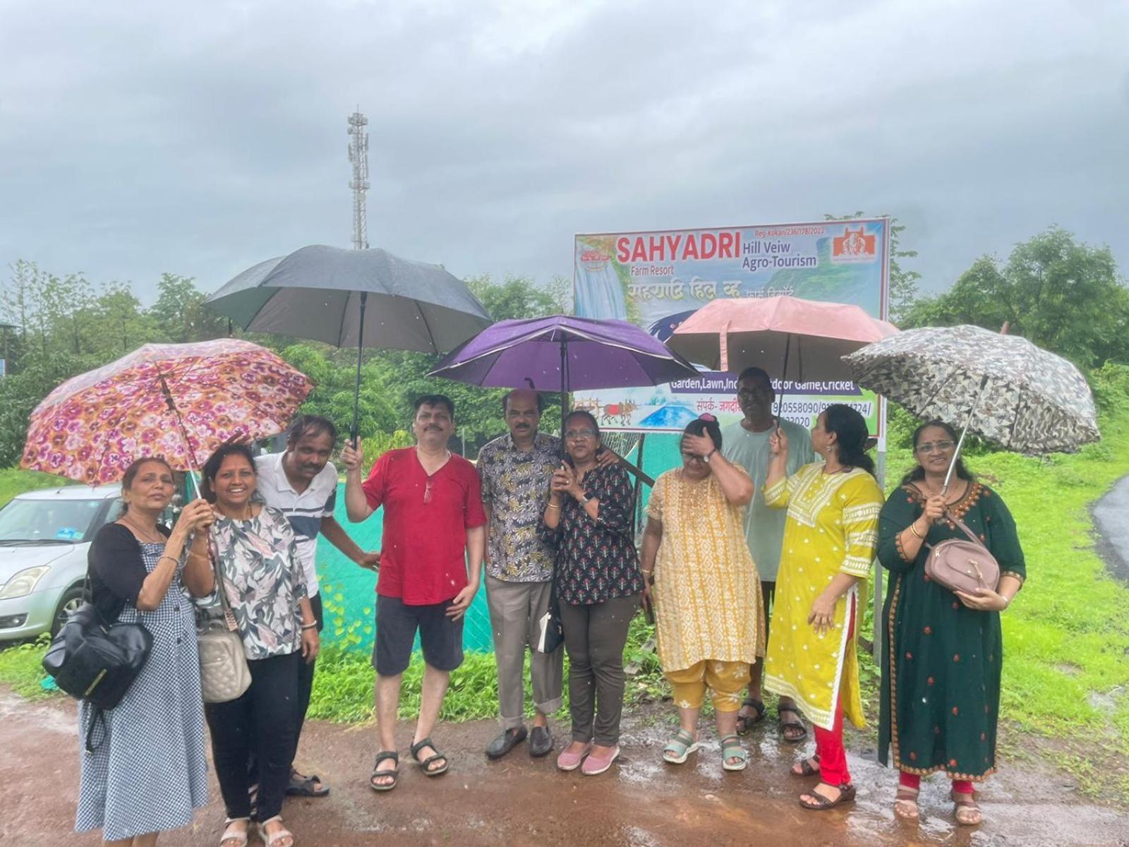 Sahaydri Hill View Agro Tourism - Farm Resort Ghātghar Exterior foto